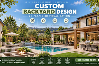 design your custom backyard and outdoor living space
