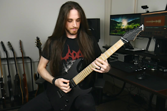 be your guitar player for rock and metal backing tracks