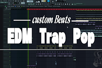 produce custom edm, trap, k pop beats from 9 dollars