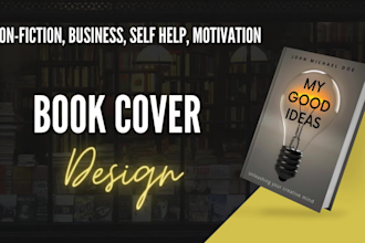 design a professional non fiction book cover that sells