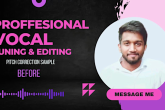 edit, tune, and time align your vocal to perfection