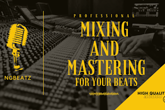 mix and master your beat
