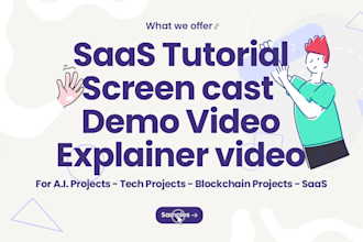 create advanced video tutorials for blockchain, saas, and ai