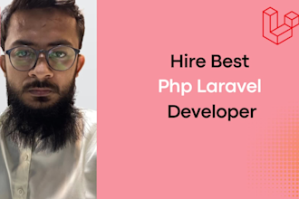 develop php laravel website and will fix bugs in your web application