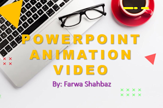 turn your powerpoint presentation into an amazing slideshow animated video