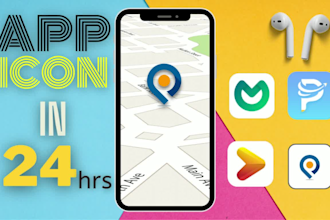 craft stunning app icon logo and favicon design