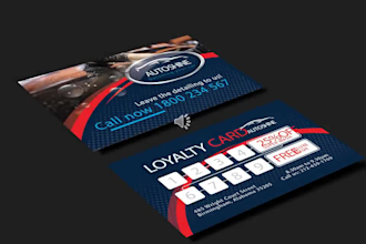 design loyalty card, gift card, VIP card, coupon,  in 6hrs
