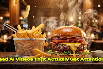 create ai video ads, ai reels and cinematic ai videos for restaurants
