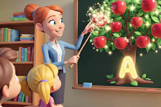 crear vídeos educativos para niños para youtube