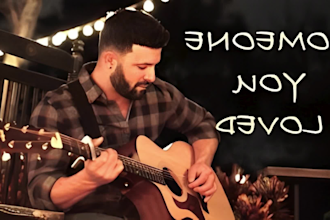 be your male acoustic country music singer songwriter and vocalist