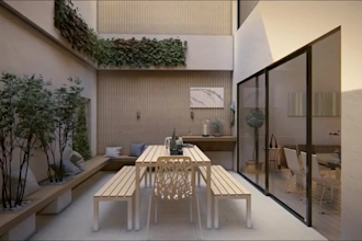 provide architectural animation  for backyard garden landscape