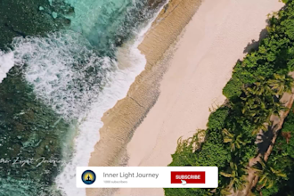 create relaxing guided meditation video for youtube