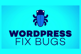 fix wordpress bugs, issues or errors within 1 hour