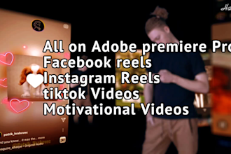 create and edit facebook, tiktok and instagram reels with subtitles