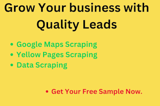 do yellow pages scraping b2b lead generation by   google map scraper