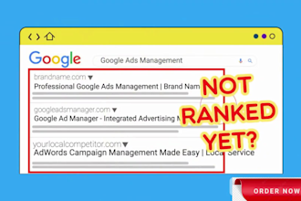 setup and optimize your google ads PPC campaigns