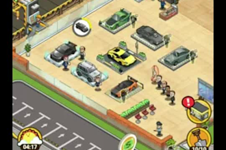 develop a tycoon simulator game like idle gas station or food business