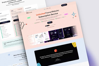 build premium framer website, framer cms, framer developer