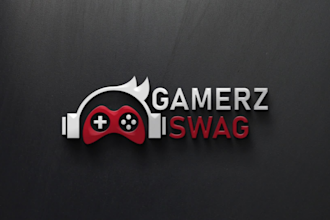 create youtube and twitch channel logo design
