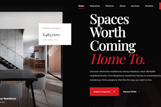 be your full stack real estate web app specialist for agents, properties