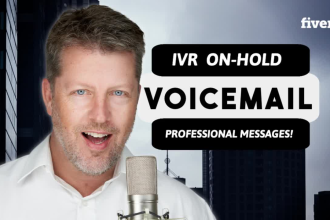 voice business phone IVR voicemail on hold message