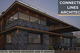 do 3d models, exterior and interior design, 3d renders and architecture