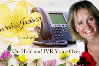 record a professional british female voicemail message