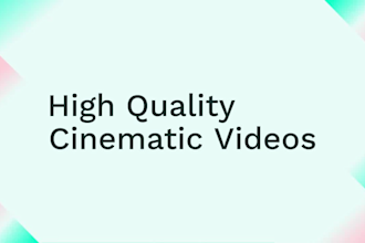 create 2d cinematic animation youtube podcast intro outro video in 4k