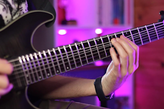 be your modern prog rock and metal guitarist