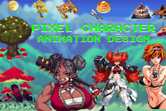 pixel art animation pixel art character design 2d sprite sheet pixel animation