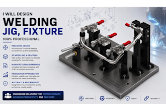 design manufacturing jigs and fixtures for welding and assembly