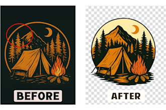 enhance upscale fix flaws and remove background of your ai art images