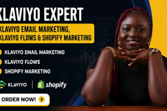 klaviyo expert for klaviyo email marketing, klaviyo flows, and shopify marketing