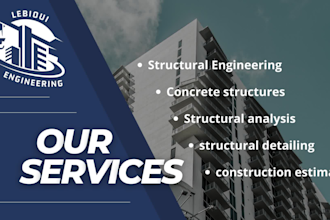 do structural design, civil engineering, concrete structures