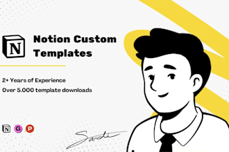 build custom notion templates to meet your needs