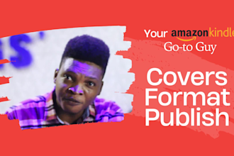 design amazon kdp journal, ads, fix amazon kdp book cover VA