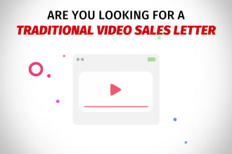 create traditional vsl video sales letter