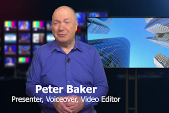 produce a professional explainer video with voiceover