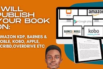 publish your ebook on apple, kobo, scribd, barnes, and noble
