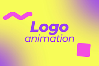 create custom 2d logo animation intro for your brand