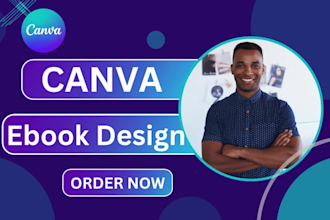 canva ebook design, canva workbook, canva ebook cover and formatting