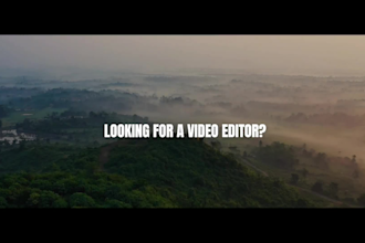 do cinematic drone video edits in a professional studio