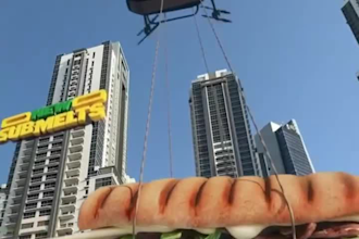 animate realistic cgi food for restaurant marketing