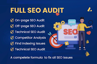 do seo audit for your website and create a long term action plan