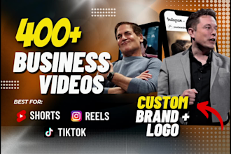 create bulk finance videos for tiktok or instagram reels