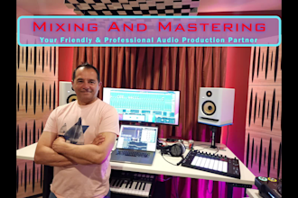 mix and master your music to high quality audio, edm mixing and mastering