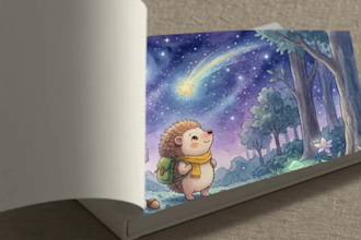 create an animated book trailer or 2d 3d childrens book animation video