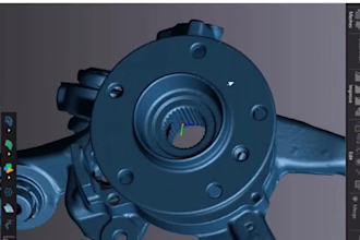 reverse engineering scan to cad 3d cad to printing stl product rendering autocad