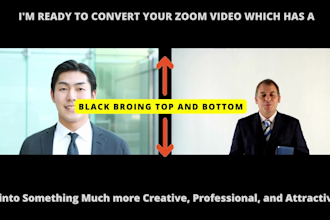 edit zoom video,zoom recording,zoom meeting,zoom interview,edit zoom calls
