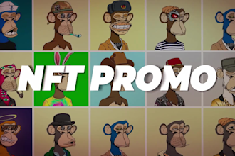 create an amazing promo videos for your nft project